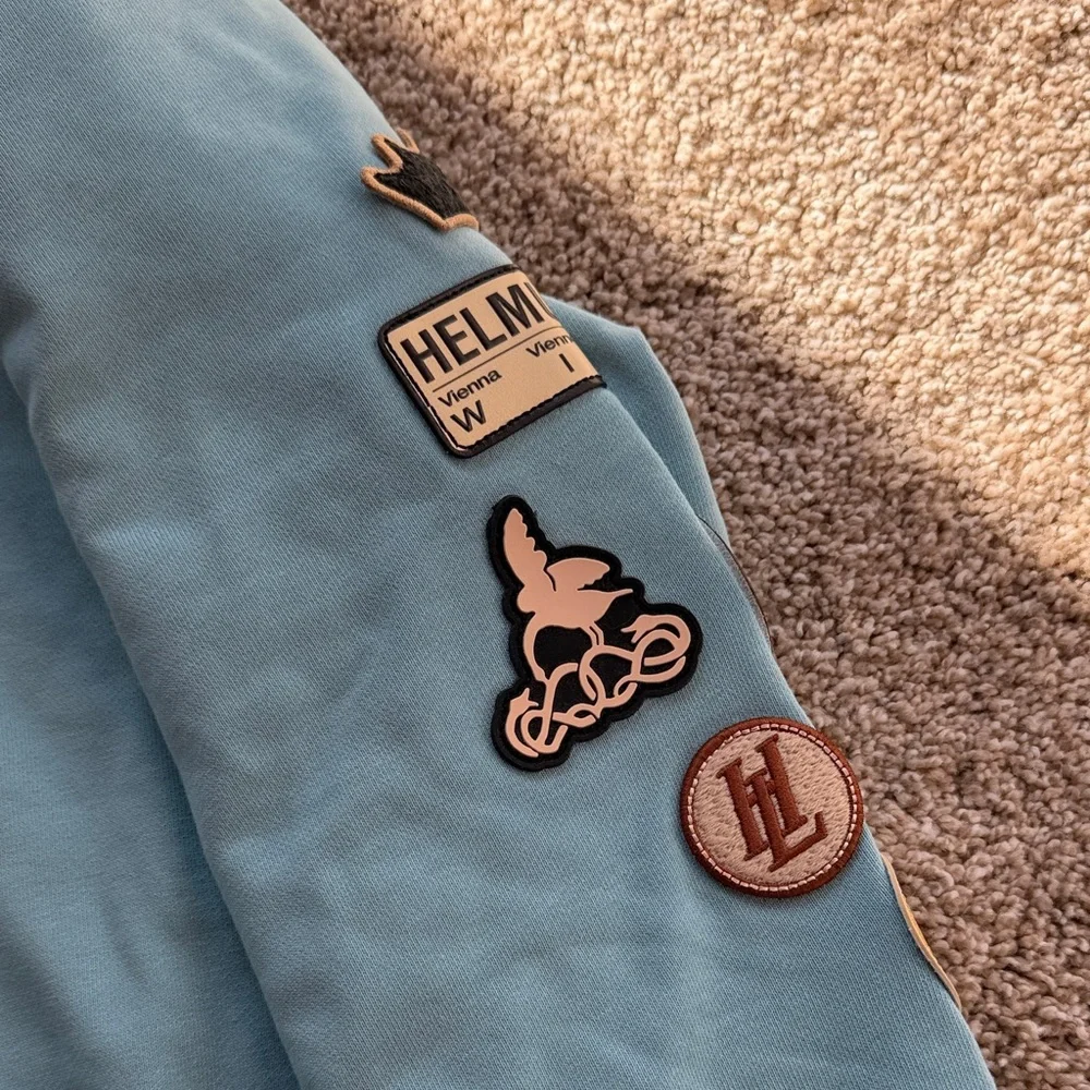 HELMUT LANG SOCIETAS HOODIE- TOPAZ - Picture 10 of 16